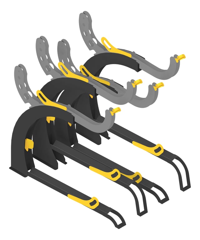 Navigate to Rack Bicycle FiveAtHeart Arc SingleSided Staggered