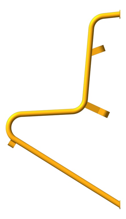 Front Image of Rack Bicycle FiveAtHeart Cradle WallMount SingleLevel