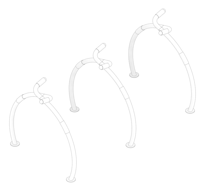 3D Documentation Image of Rack Bicycle FiveAtHeart Wishbone Single