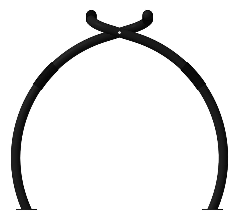 Front Image of Rack Bicycle FiveAtHeart Wishbone Single