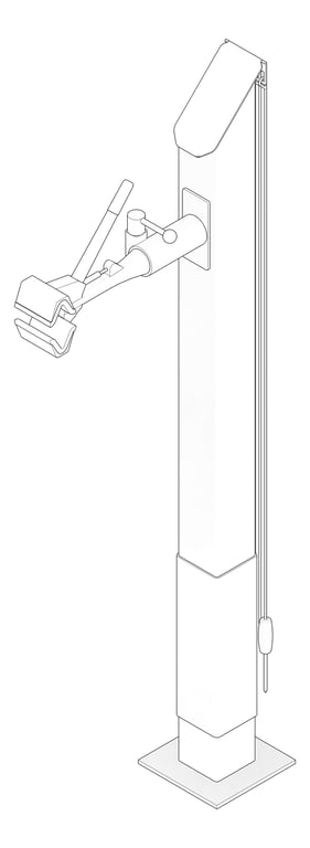 3D Documentation Image of RepairStand Bicycle FiveAtHeart DocBrown