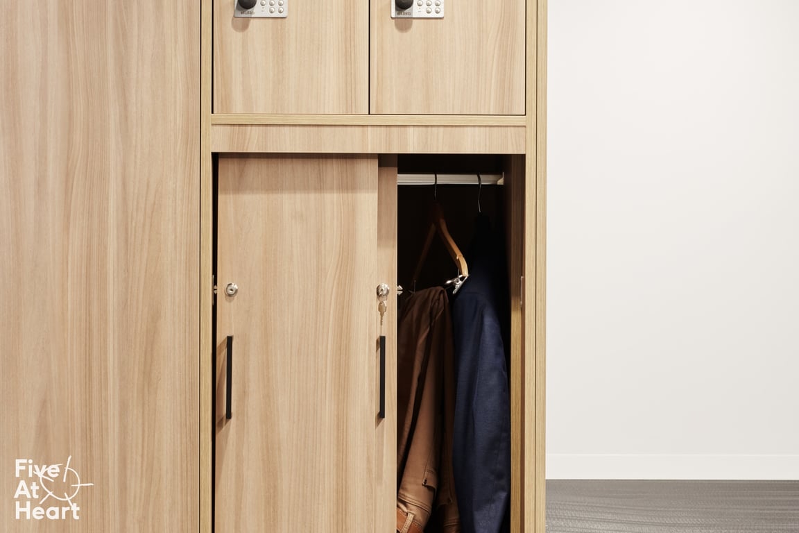 FiveAtHeart AccessibleLockers 1 Image of Locker ChangeRoom FiveAtHeart Accessible