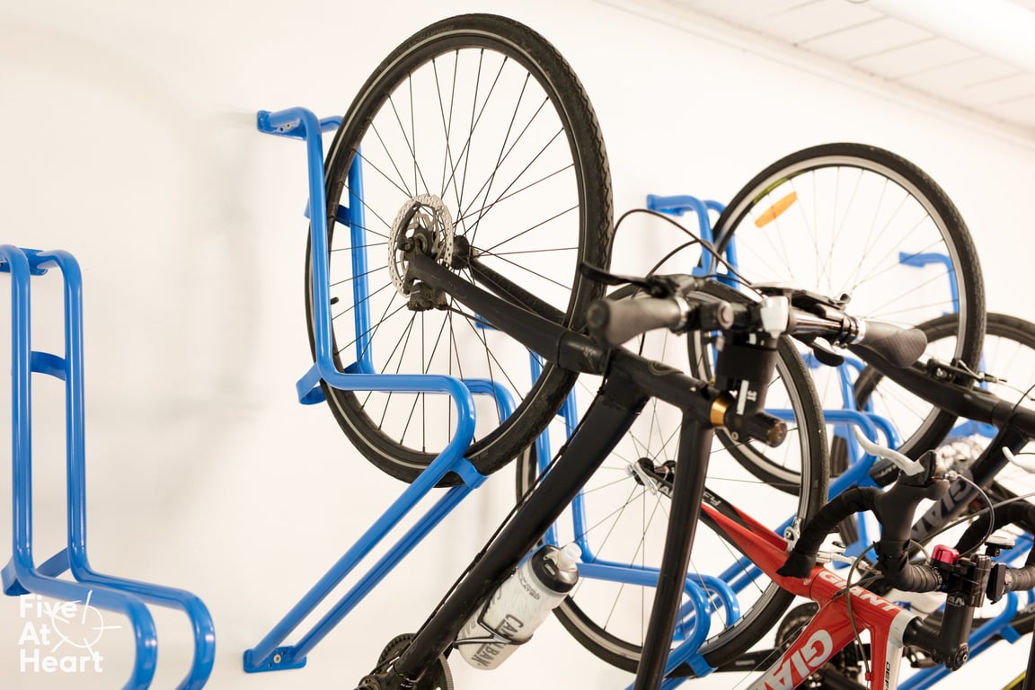 FiveAtHeart Cradle 1 Image of Rack Bicycle FiveAtHeart Cradle WallMount Staggered