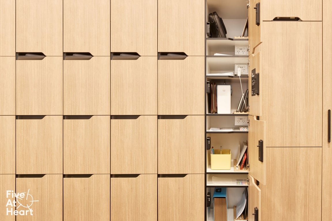 FiveAtHeart Gibbons 1 Image of Locker Office FiveAtHeart Gibbons