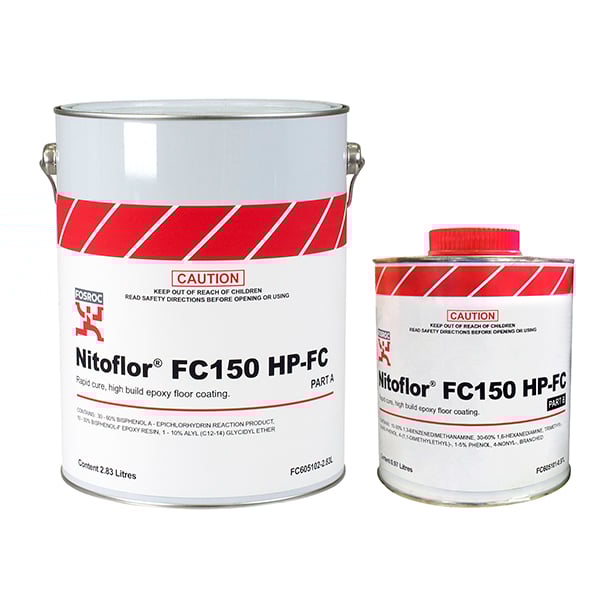 NitoflorFC150HP-FC Image of Coating Concrete Fosroc NitoflorFC150HP-FC PastelGrey