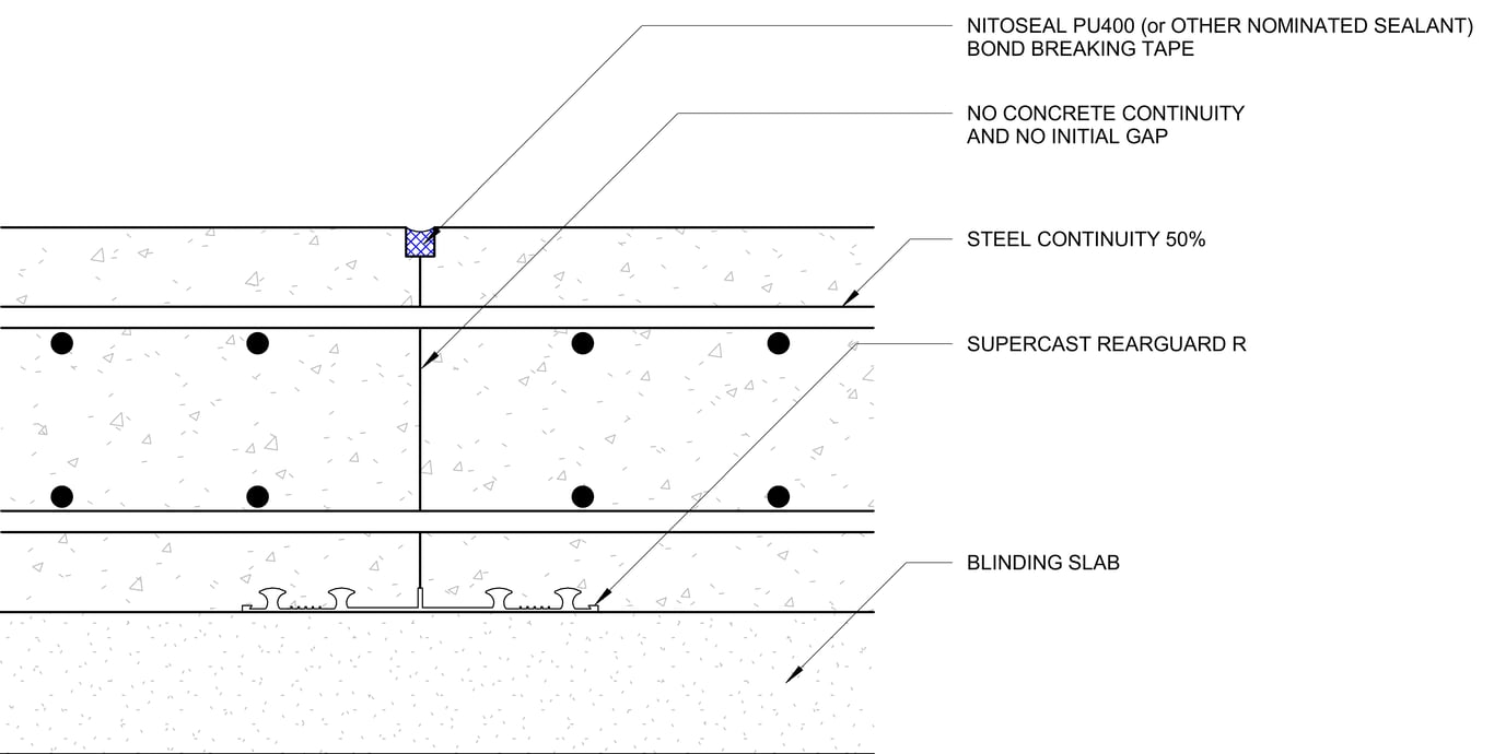 FORMED PARTIAL CONTRACTION JOINT