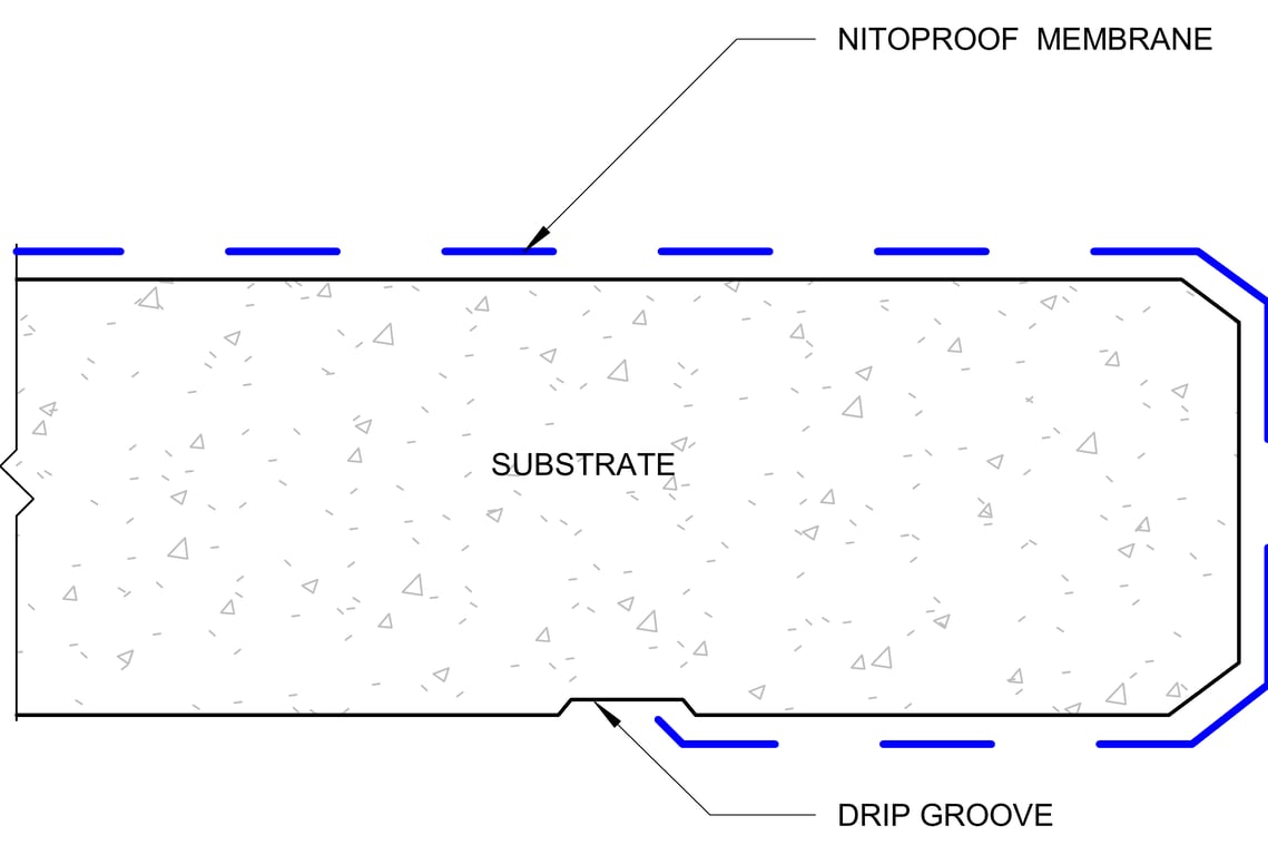 Navigate to BALCONY EDGE DETAIL