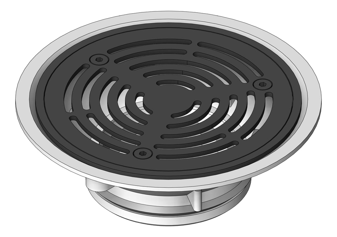 Navigate to Drain Floor GalvinEngineering HeelGrate Vinyl