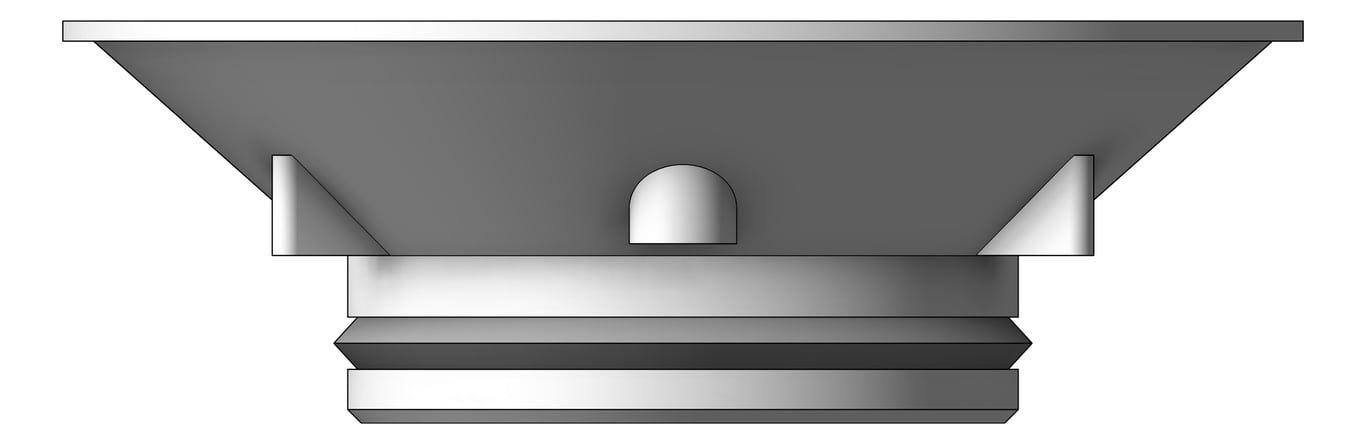 Front Image of Drain Floor GalvinEngineering HeelGrate Vinyl
