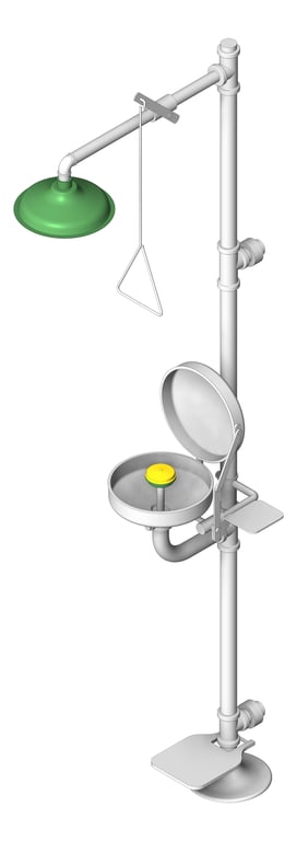 Navigate to Shower SafetyWashStation GalvinEngineering GalvinSafeAxion Combi