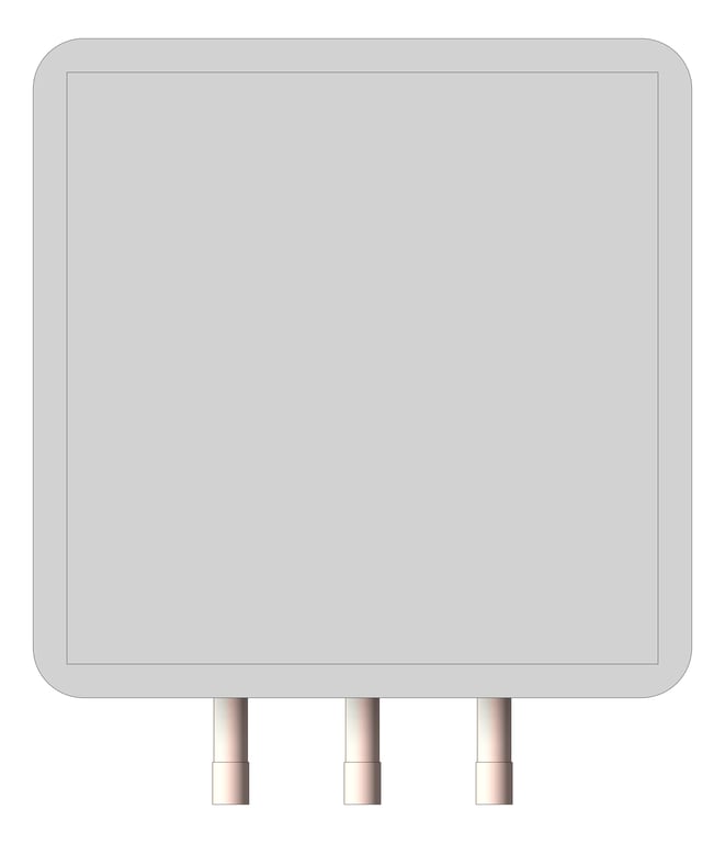 Front Image of Cabinet Wall GalvinEngineering CliniMix LeadSafe TMV1500