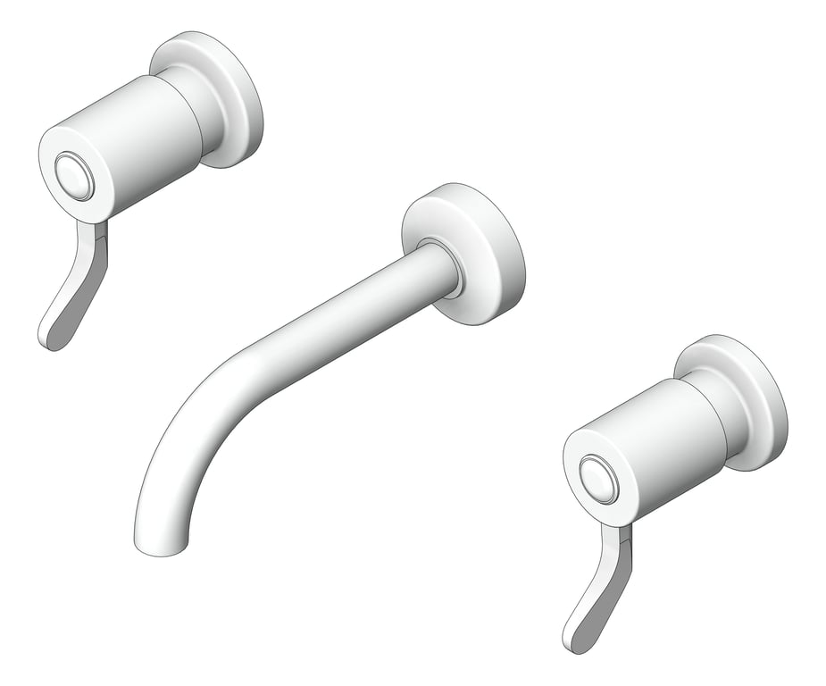 Navigate to MixerTap Bath GalvinEngineering CliniLever Hospital Wall 180Outlet