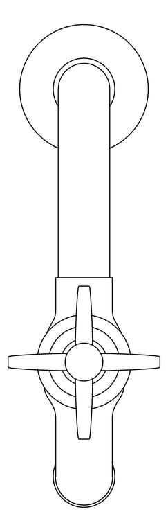 Plan Image of Mixer Hob GalvinEngineering GalvinLab Laboratory VandalResistant
