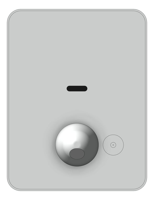 Front Image of Outlet Wall GalvinEngineering CliniMix LeadSafe AntiLigature WaveOnOff