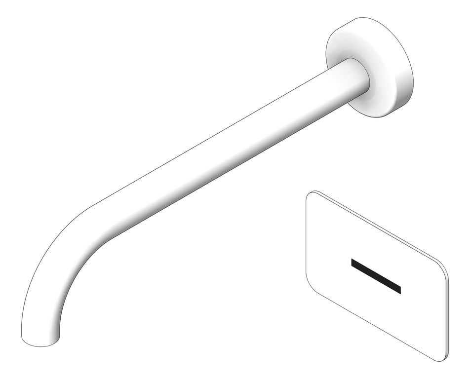 Navigate to Spout Wall GalvinEngineering CliniLever Flowmatic Sensor StainlessSteel