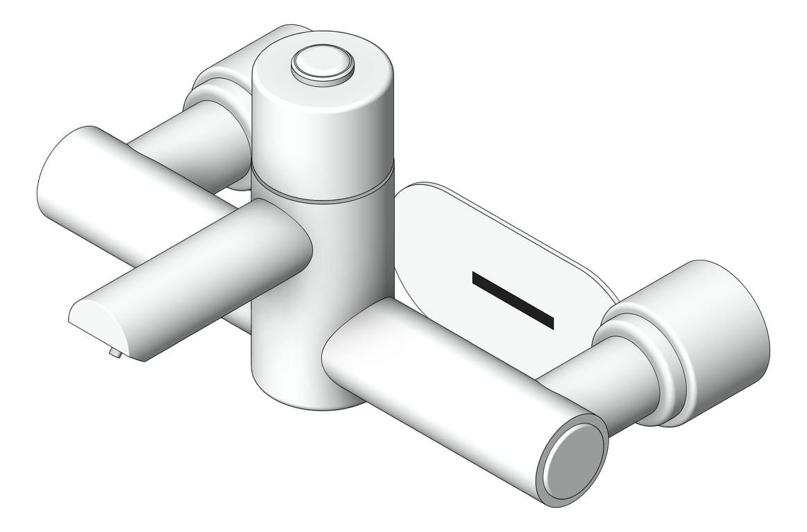 Navigate to TapSet Basin GalvinEngineering CliniMix LeadSafe Wall ThermostaticProgressive Sensor