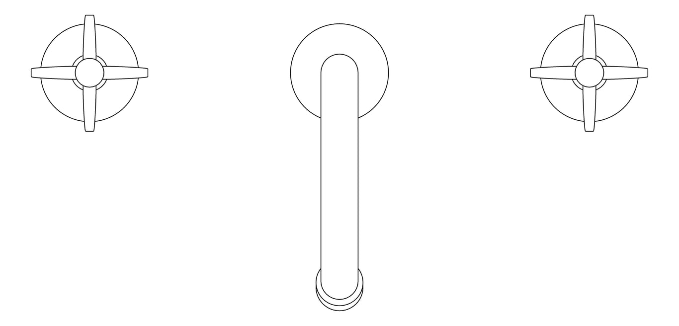 Plan Image of TapSet Basin GalvinEngineering VandalResistant Aerator