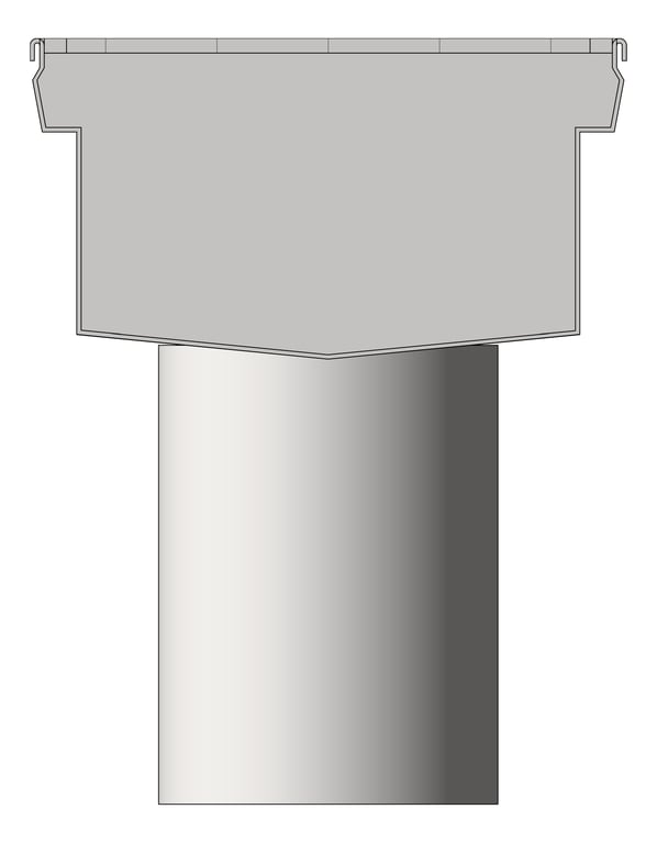 Left Image of Drain Channel Heelguard ClickDrain 100Series