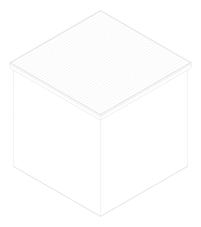 3D Documentation Image of Drain Sump Heelguard ClickSump 450mmWide