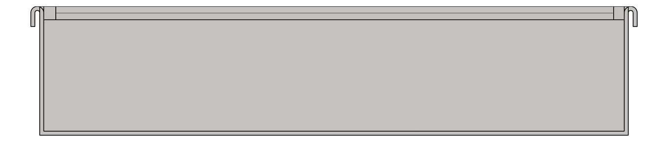 Left Image of Drain Channel Heelguard IdealDrain Custom