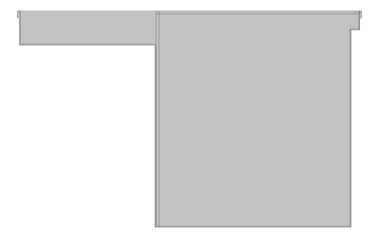 Left Image of Drain Channel Heelguard ThresholdDrain Subsil 200mmGrate