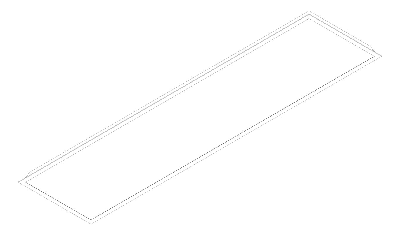 3D Documentation Image of Lighting CeilingRecessed IlluminatePros PanelBacklit