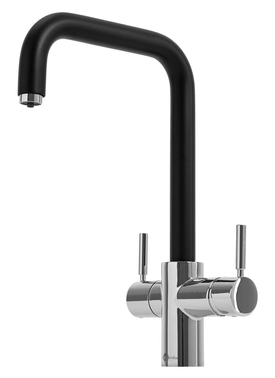 Insinkerator MultiTap 3N1 U Shape Black.jpg Image of TapSet 3In1 InSinkErator Ushape