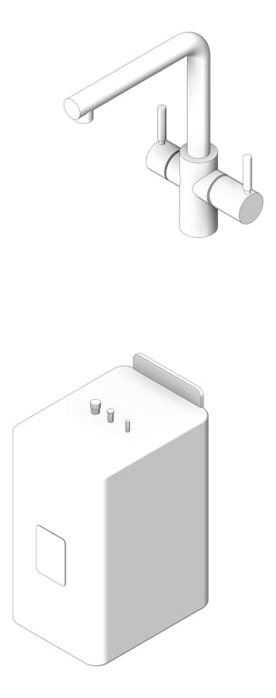 Image of Multitap Assembled InSinkErator 3in1 Lshape