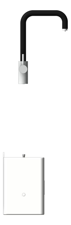 Left Image of Multitap Assembled InSinkErator 3in1 Ushape