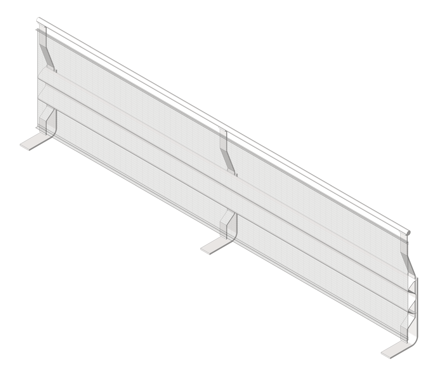 Image of Barrier Parking IngalCivil SpringBUFFA StandardPost