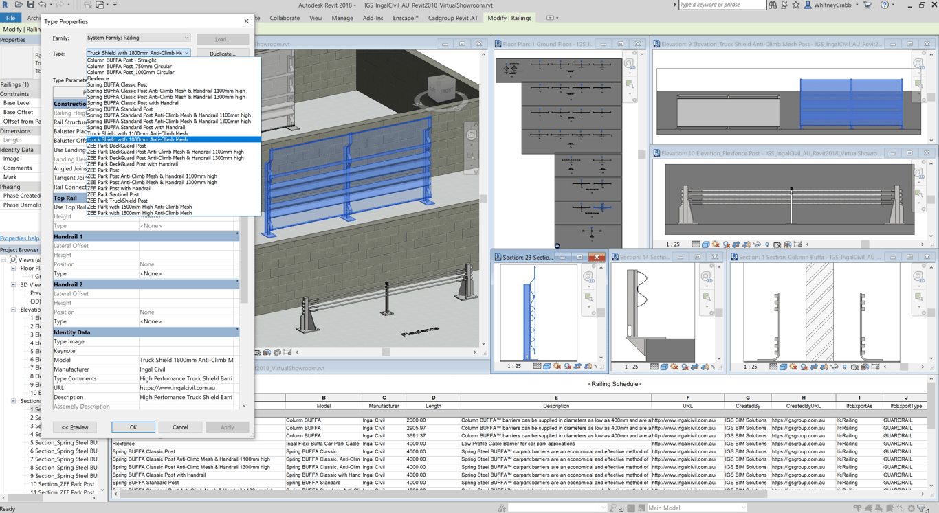Navigate to IngalCivil AU VirtualShowroom