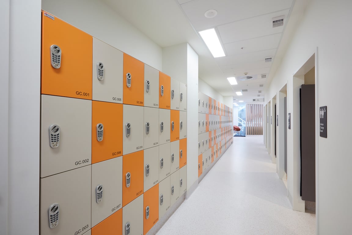 INTRASPACE BENDIGO 30 Image of Locker Laminate IntraSpace Traditional 4Door