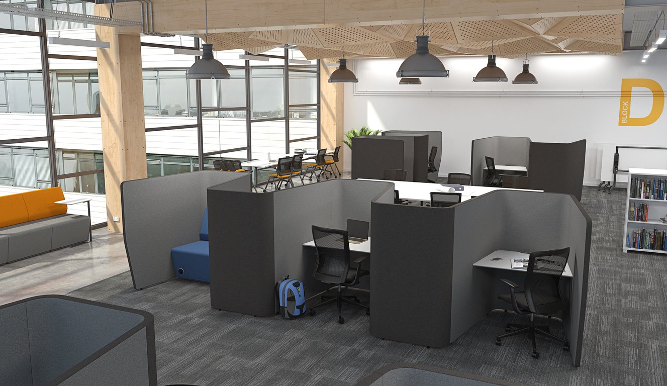 University Solo Focus.jpg Image of OfficePod Workspace IntraSpace Motion Pod1