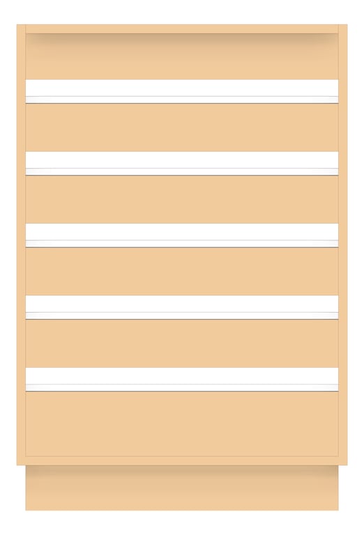 Front Image of Shelving Library IntraSpace Convertible