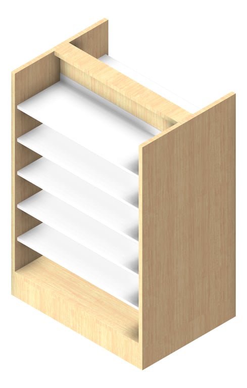 Navigate to Shelving Library IntraSpace Convertible Mobile