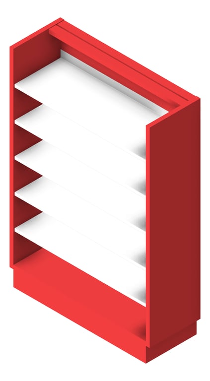 Navigate to Shelving Library IntraSpace Convertible SingleSided
