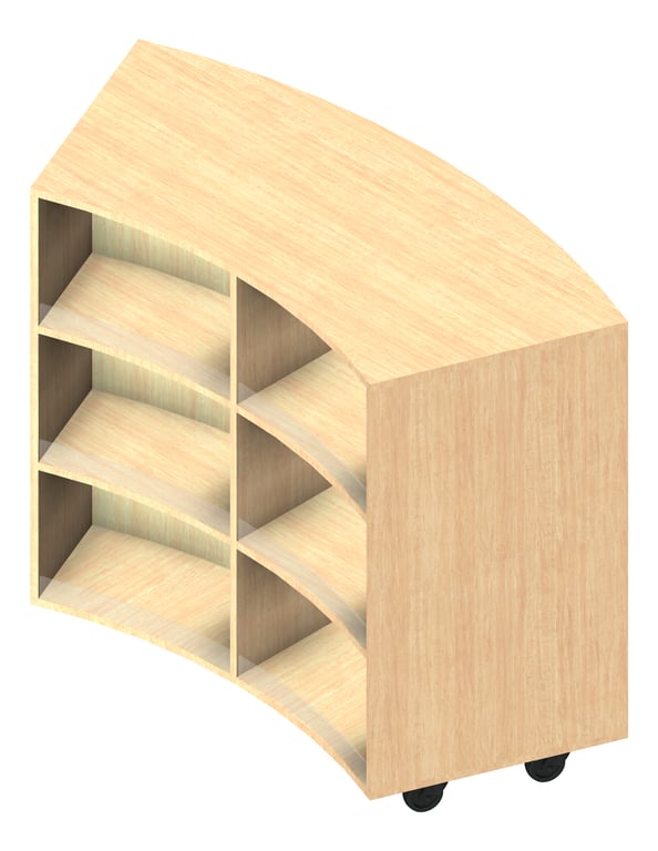 Navigate to Shelving Library IntraSpace Wave 3Tier
