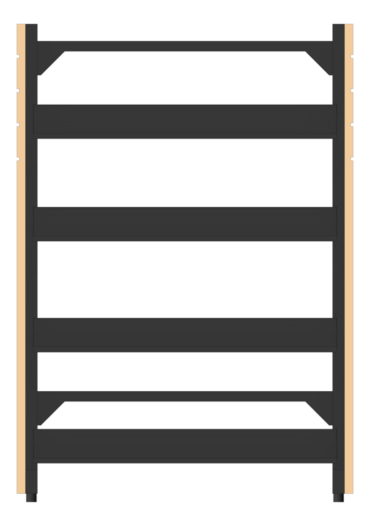 Front Image of Shelving Library Intraspace Metal