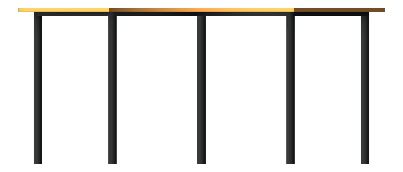 Front Image of Table Student IntraSpace Crescent