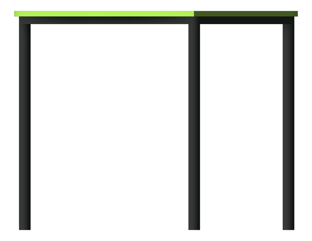 Left Image of Table Student IntraSpace TriTable