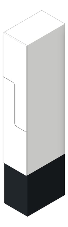 Image of Locker Laminate IntraSpace Step HighBase