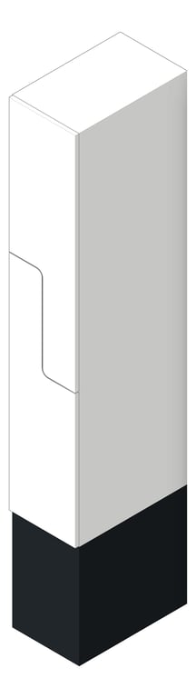 Image of Locker Laminate IntraSpace Step HighBase Tall