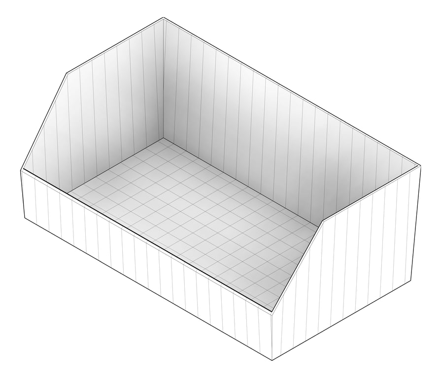 3D Documentation Image of Basket Wire IntraSpace HookOn Medium