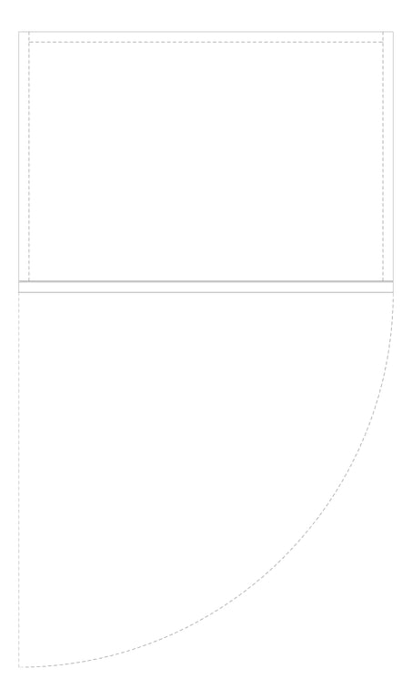 Plan Image of Cabinet UnderBench IntraSpace IntraMed Baskets 5Small