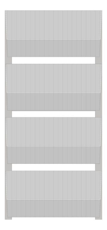 Front Image of HookPost IntraSpace StainlessSteel 900H Basket