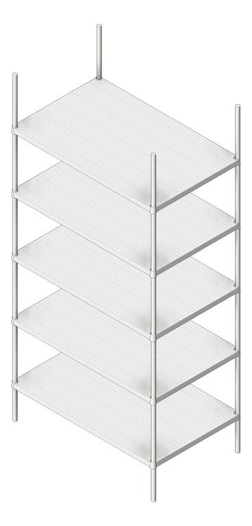 Shelving Freestanding IntraSpace IntraMed Wire