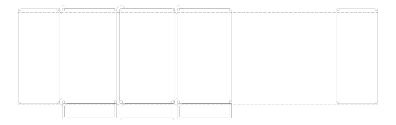 Plan Image of Shelving TrackMount IntraSpace IntraMed Wire