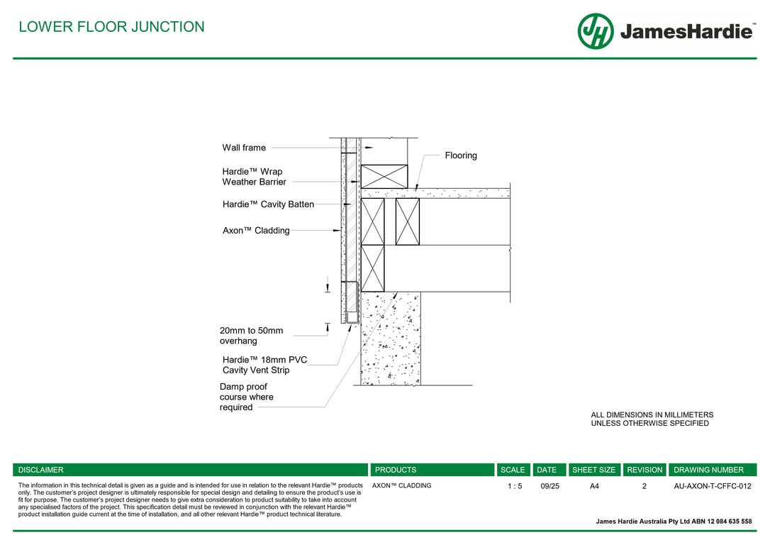 Image of AU-AXON-T-CFFC-012 - LOWER FLOOR JUNCTION