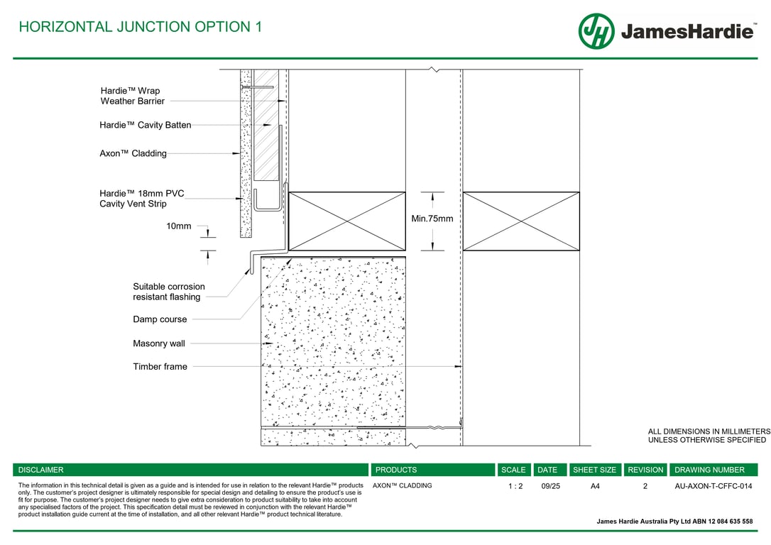 Image of AU-AXON-T-CFFC-014 - HORIZONTAL JUNCTION OPTION 1