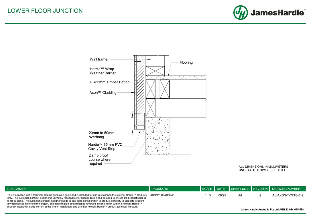 Image of AU-AXON-T-CFTB-012 - LOWER FLOOR JUNCTION